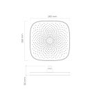 Set rubinetto per vasca e doccia Oltens Onega 34602100, soffione doccia Oltens Vann 37008100, 39403100, 37108100, 39304100, 37200100