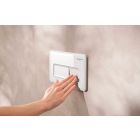 Set vaso WC con copriwater a discesa lenta Hansgrohe EluPura Q 60293450, modulo di installazione Hansgrohe iFrame universal 01022180, 66001450