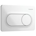 Set vaso WC con copriwater a discesa lenta Hansgrohe GladeLake S 60309450, modulo di installazione Hansgrohe iFrame universal 01022180, 66002450