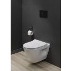 Set vaso WC con copriwater a discesa lenta Cersanit Luna S701-871, set modulo di installazione con placca di comando Cersanit S701-779