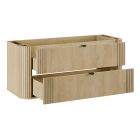 Set armadietto Comad Ovalia Cremona OVALIA CREMONA 82-120-46-2S, lavabo Comad Pure PURE WHITE GLOSS UM 120-46, OVALIA CREMONA 80-40-1D