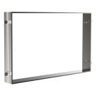 Set armadietto Kronenbach Cube 2.0 KB100212CR, telaio per montaggio a incasso dello  specchio Kronenbach Cube 2.0 NU1000032NU