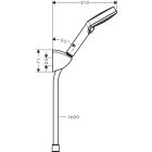 Set soffione doccia Hansgrohe Vernis Blend 26277000, rubinetto per vasca e doccia Hansgrohe Vernis Blend 71466000, 01800180, 27809000, 26278000, 26453000