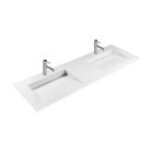 Set armadietto Oltens Lun Rila 60039000, lavabo Oltens Stila 40206000