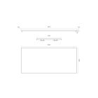 Set armadietto Oltens Lun 60029060, piano sopra armadietto Oltens Lun 63026060