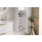 Set armadietto Comad Aster White ASTER WHITE 80-30-1D, scaffale Comad Dalia Cashmere CREMONA UN 83-20-80