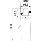Set rubinetto da cucina Franke Maris Slim Clear Water J Pull-Out 120.0730.870, filtro sottolavello Franke Pro M Connect 150.0752.886