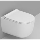 Set vaso WC Ceramica Dolomite Mirto Round D474901, copriwater Ceramica Dolomite S473301