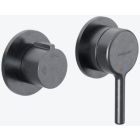 Set rubinetto per vasca e doccia Excellent Pi AREX.1240.02AB, collegamento del tubo flessibile con maniglia Excellent Pi AREX.1241AB, AREX.3025AB, AREX.3140AB, AREX.SH.023AB