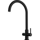 Set rubinetto da cucina Franke Lina 120.0730.807, filtro sottolavello Franke Clear Water 150.0730.809