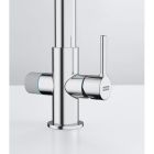 Set rubinetto da cucina Franke Lina 120.0730.779, filtro sottolavello Franke Clear Water 150.0730.809