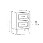 Set armadietto Comad Dorothy Ristretto DOROTHY RISTRETTO 84-60-2D, armadietto Comad Dorothy Ristretto DOROTHY RISTRETTO 82-60-46-2S, UM-6252SMILE40DP, RISTRETTO 89-60-46 M
