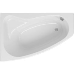 Cersanit Sicilia vasca da bagno angolare 160x100 cm sinistra bianco S301-036