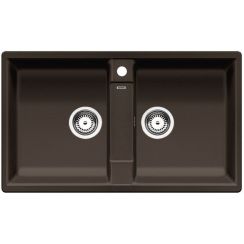 Blanco Zia 9 lavello in granito 86x50 cm marrone 516683