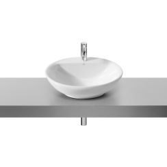 Roca Fontana lavabo 60x48 cm ovale a parete-da appoggio bianco A32787700M