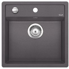 Blanco Dalago 5 lavello in granito 51.5x51 cm grigio/grafite/inox 518848