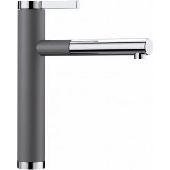 Blanco Linee-S rubinetto da cucina verticale cromo-grafite/grigio 518804