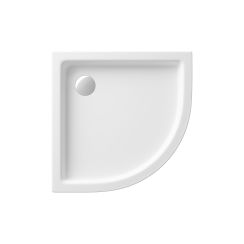 Cersanit Tako piatto doccia semicircolare 80x80 cm bianco S204-003