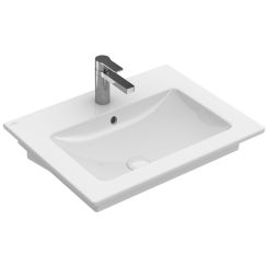 Villeroy & Boch Venticello lavabo 60x50 cm rettangolare a parete-da mobile bianco 412462R1