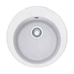 Franke Pamira lavello in granito 51x51 cm bianco 114.0289.565