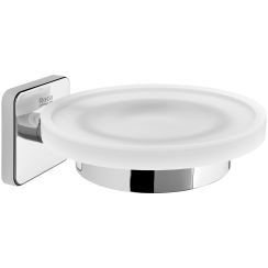 Roca Victoria portasapone a parete cromo-bianco A816683001