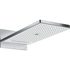 Hansgrohe Rainmaker Select soffione doccia 58x26 cm rettangolare cromo-bianco 24001400