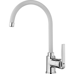 Teka Inca rubinetto da cucina verticale cromo-bianco 53995120FW