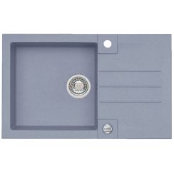 Alveus Rock lavello in granito 78x48 cm grigio/grafite/inox 4203004