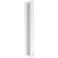 Instal Projekt Tubus 2 radiatore per ambienti 179.3x38 cm podłączenie inferiore bianco TUB2-180/08D50