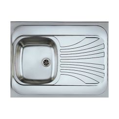 Alveus Classic lavello in acciaio 80x60 cm acciaio 1009328KF