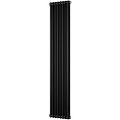 Instal Projekt Tubus 2 termoarredo 179.3x47 cm podłączenie inferiore nero TUB2-180/10D50C31