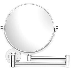 Stella specchietto per trucco 28x27 cm rotonda cromo 22.01150