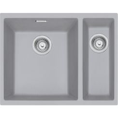 Franke Sirius lavello tectonite 56x44 cm grigio/grafite/inox 125.0501.042