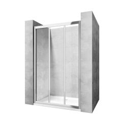 Rea Alex porta doccia 120 cm scorrevole cromo lucida/vetro trasparente REA-K0921