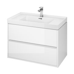 Cersanit Crea armadietto 79x45x53 cm sottolavabo sospeso bianco S924-004