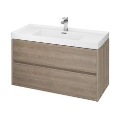 Cersanit Crea armadietto 99x45x53 cm sottolavabo sospeso rovere S924-011