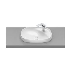 Roca Beyond lavabo 58.5x45 cm ovale da incasso bianco A3270B6000