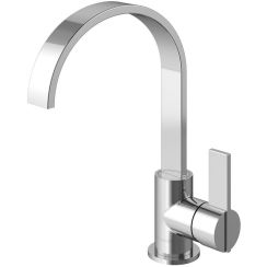 Kohlman Dexame rubinetto per lavabo verticale cromo QB150D