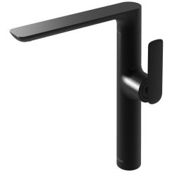 Kohlman Experience Black rubinetto per lavabo verticale nero QB175EB