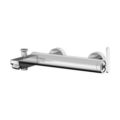 Kohlman Boxine rubinetto per vasca e doccia a parete cromo QW110B