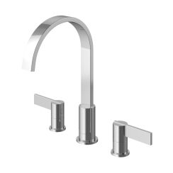 Kohlman Dexame rubinetto per lavabo verticale cromo QB200D