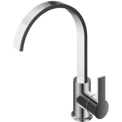 Kohlman Gixs rubinetto per lavabo verticale cromo QB150G