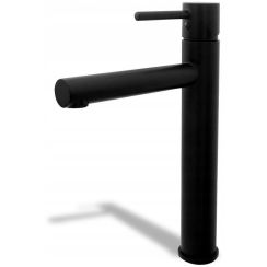 Rea Tess rubinetto per lavabo verticale nero REA-B0229