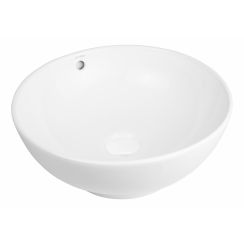 Oltens Fana lavabo 42x42 cm rotonda da appoggio bianco 40812000