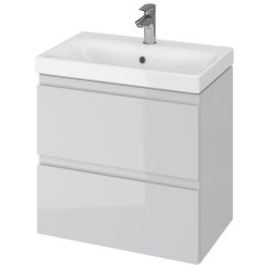 Cersanit Moduo armadietto 59.5x37.5x57 cm sottolavabo sospeso grigio S929-003