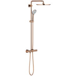 Grohe Euphoria set doccia a parete con termostato con soffione Warm Sunset 26075DA0