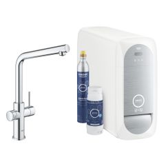 Grohe Blue rubinetto da cucina con filtro verticale StarLight Chrome 31454001