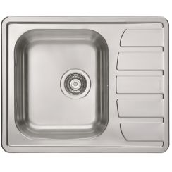 Alveus Zoom lavello in acciaio 61.5x50 cm 1098941