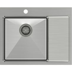 Quadron Russel lavello in acciaio 62x48 cm HB7911BS