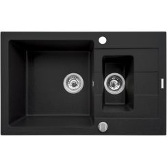 Pyramis Sparta Plus lavello in granito 78x48 cm 70062901